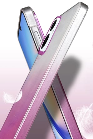 Newface Samsung Galaxy A06 Glossy Kapak - Mor