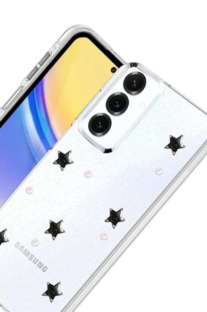 Newface Samsung Galaxy S23 FE Fiyonk Desenli Kapak - Desen 7