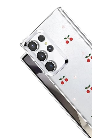 Newface Samsung Galaxy S23 Ultra Fiyonk Desenli Kapak - Desen 9