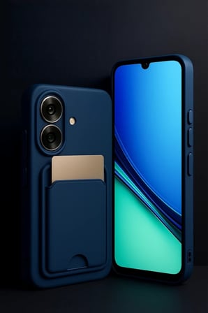 Newface Realme Note 60 Kelvin Kartvizitli Silikon - Bordo