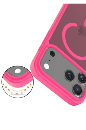Joko Apple iPhone 17 Pro Jota Magsafe Kapak - Rose