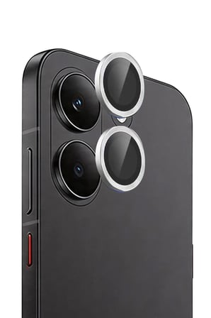 Newface Xiaomi Poco X8 Pro Raze Metal Kamera Lens - Gümüş