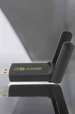 USB 3.0 Kablosuz Ağ Adaptörü Yüksek Hızlı WiFi Bağlantı Desteği