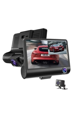 Sayarmarkt Araç Kamerası Ön Arka Kayıt 1080P Full HD 170 Derece Geniş Açılı 4.0 inç Ekran Gece Görüşlü