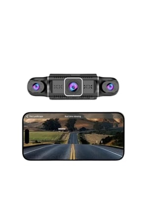 Sayarmarkt Full HD Araç İçi Kamera Gece Görüşlü 170 Derece Geniş Açı WiFi G-Sensörlü