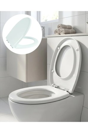 Universal Klozet Kapağı Kolay Montaj Kaydırmaz Alt Ped Dayanıklı Banyo Aksesuarı