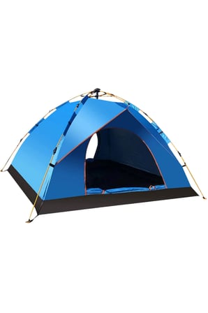 Kolay Kurulum Otomatik Kamp Çadırı 200x135 cm Taşınabilir Suya Dayanıklı