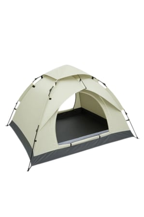 2 3 Kişilik Otomatik Kamp Çadırı Suya Dayanıklı Çift Astarlı Outdoor Çadır