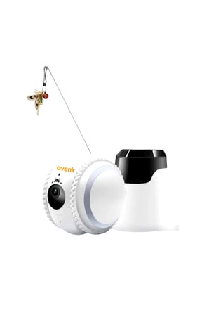 Sayarmarkt Akıllı Robot Güvenlik Kamerası Beyaz Full HD WiFi