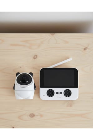 Sayarmarkt Güvenlik Kamerası HD Zoom Beyaz Kablosuz