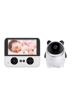 Sayarmarkt Güvenlik Kamerası HD Zoom Beyaz Kablosuz