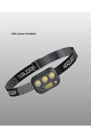 Sensörlü LED Kafa Lambası Kamp ve Trekking Aktiviteleri İçin