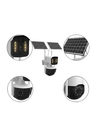 Güneş Enerjili Yayla Kamerası 4G SIM Kartlı 9MP Solar Güvenlik Kamerası 2 Yıl Garantili