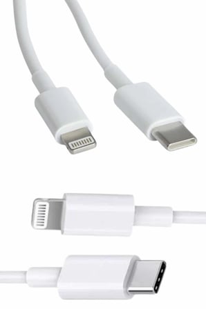 Sayarmarkt Şarj Kablosu Lightning Beyaz iOS 30W