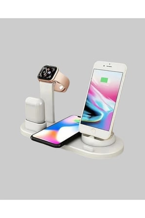 Sayarmarkt Şarj Cihazı Beyaz 15W Hızlı Şarj USB Çıkış Sayısı 3