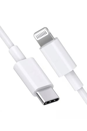 Sayarmarkt iPhone Beyaz 20W Hızlı Şarj Cihazı ve Lightning Type-C Kablo Seti