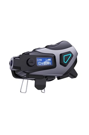 Kask İçi Bluetooth Kulaklık Kamera Destekli IPX8 Su Geçirmez LED Ekranlı Yeni Nesil Tasarım