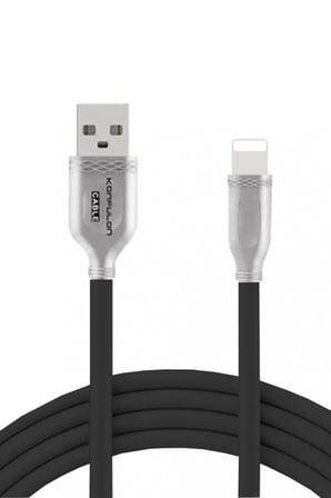 Konfulon S48 Lightning Kablo iphone Uyumlu 1M 3A - Siyah