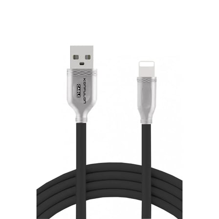 Konfulon S48 Lightning Kablo iphone Uyumlu 1M 3A - Siyah