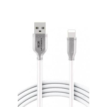 Konfulon S48 Lightning Kablo iphone Uyumlu 1M 3A - Beyaz