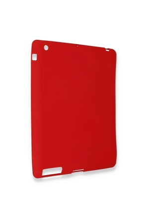 Newface Apple iPad 4 9.7 Kılıf Evo Tablet Silikon - Kırmızı