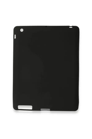 Newface Apple iPad 4 9.7 Kılıf Evo Tablet Silikon - Siyah