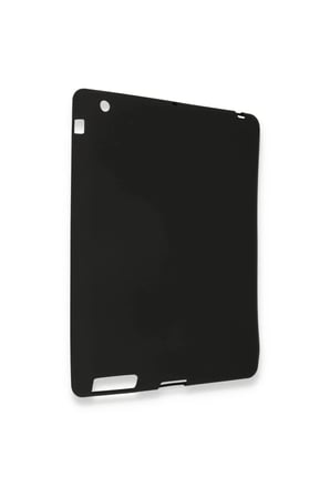 Newface Apple iPad 4 9.7 Kılıf Evo Tablet Silikon - Siyah