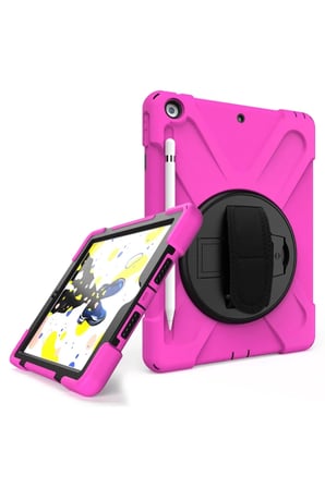 Newface Apple iPad 5 Air 9.7 Kılıf Amazing Tablet Kapak - Pembe
