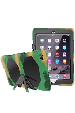 Newface Apple iPad 5 Air 9.7 Kılıf Griffin Tablet Kapak - Kamuflaj