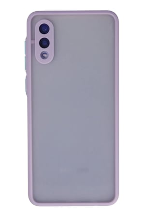 Newface Samsung Galaxy A02 Kılıf Montreal Silikon Kapak - Mor
