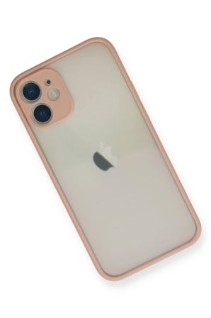 Newface Apple iPhone 11 Pro Max Kılıf Montreal Silikon Kapak - Pembe