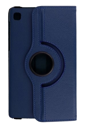 Newface Samsung Galaxy T220 Tab A7 Lite 8.7 Kılıf 360 Tablet Deri Kılıf - Lacivert
