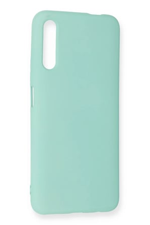 Newface Huawei P Smart Pro / Y9S Kılıf Nano içi Kadife Silikon - Turkuaz
