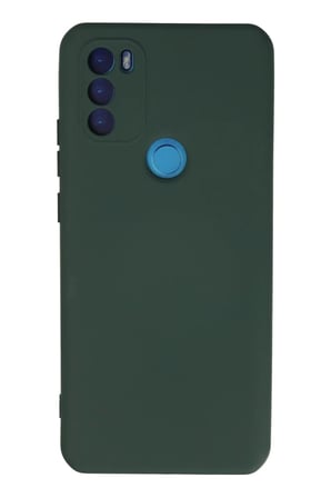 Newface General Mobile GM 21 Plus Kılıf Nano içi Kadife Silikon - Koyu Yeşil