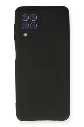 Newface Samsung Galaxy A22 Kılıf First Silikon - Siyah