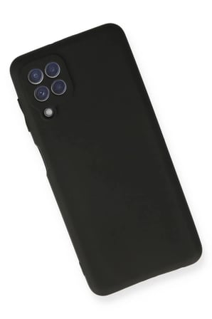 Newface Samsung Galaxy A22 Kılıf First Silikon - Siyah