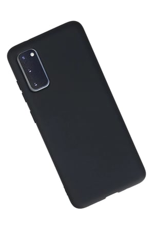 Newface Samsung Galaxy S20 Kılıf Nano içi Kadife Silikon - Lacivert