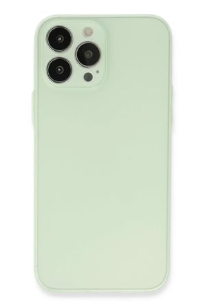 Newface Apple iPhone 13 Pro Max Kılıf Puma Silikon - Açık Yeşil