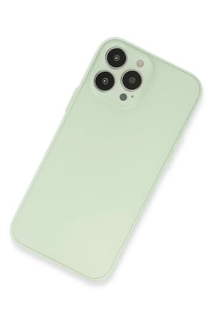 Newface Apple iPhone 13 Pro Max Kılıf Puma Silikon - Açık Yeşil