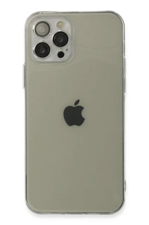 Newface Apple iPhone 12 Pro Kılıf Fly Lens Silikon - Şeffaf