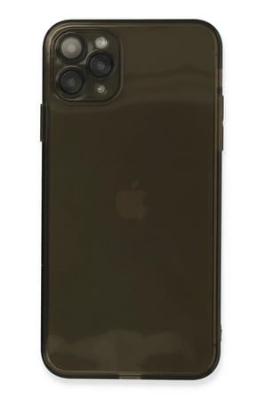 Newface Apple iPhone 11 Pro Kılıf Fly Lens Silikon - Siyah