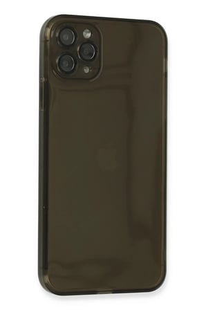 Newface Apple iPhone 11 Pro Kılıf Fly Lens Silikon - Siyah