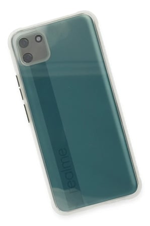 Newface Realme C11 Kılıf Miami Şeffaf Silikon - Şeffaf