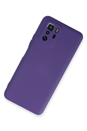 Newface Xiaomi Poco X3 GT Kılıf Nano içi Kadife Silikon - Mor