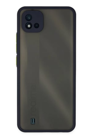 Newface Realme C11 2021 Kılıf Montreal Silikon Kapak - Lacivert