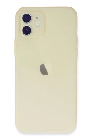 Newface Apple iPhone 12 Kılıf Puma Silikon - Gold