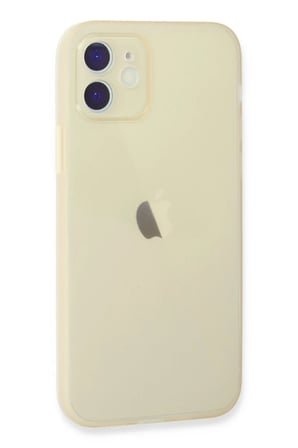 Newface Apple iPhone 12 Kılıf Puma Silikon - Gold
