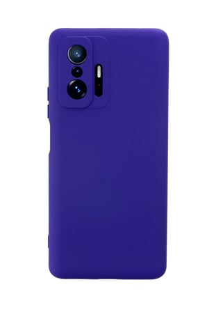Newface Xiaomi Mi 11T Pro Kılıf Nano içi Kadife Silikon - Mor