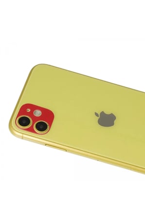 Newface Apple iPhone 11 Rainbow Kamera Lens Koruma Cam - Kırmızı