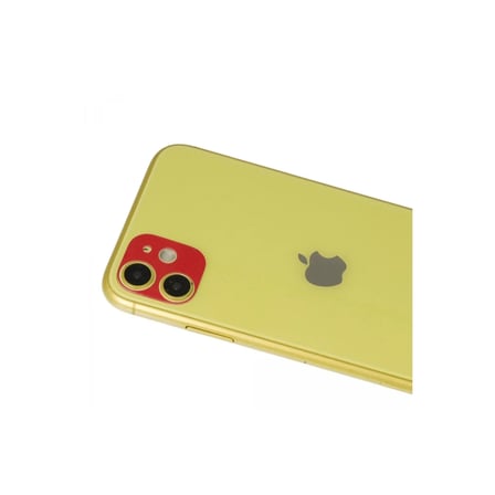 Newface Apple iPhone 11 Rainbow Kamera Lens Koruma Cam - Kırmızı